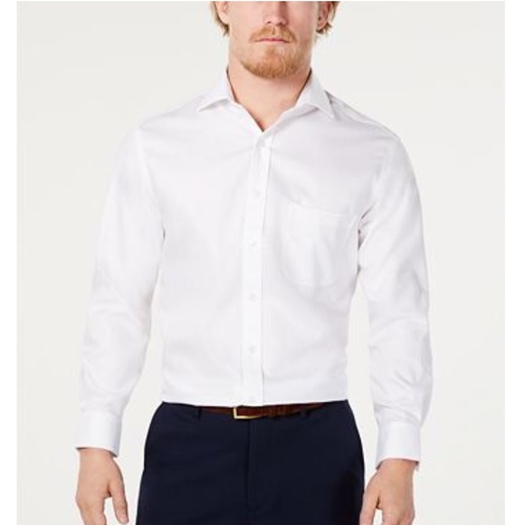 Tasso Elba Other - Tasso Elba | Dress Shirt In White Stripe Size 15.5